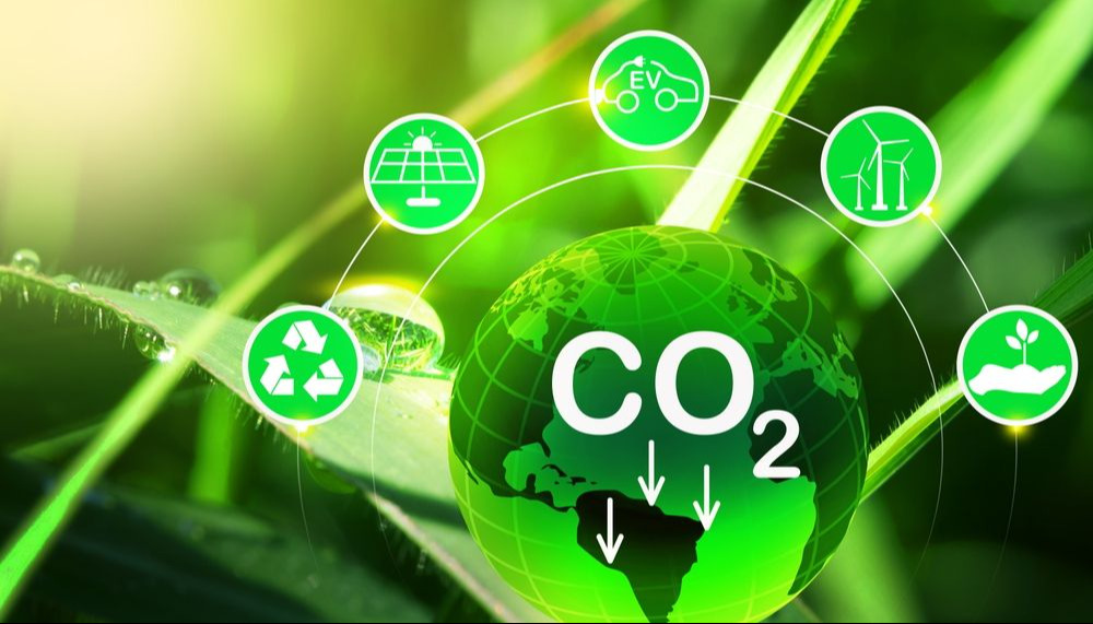 Global warming reduction concept Global warming reduction concept